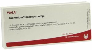 Wala Cichorium Pancreas comp. 10 x 1 ml Ampullen