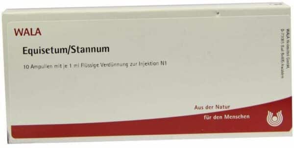 Wala Equisetum-Stannum 10 x 1 ml Ampullen