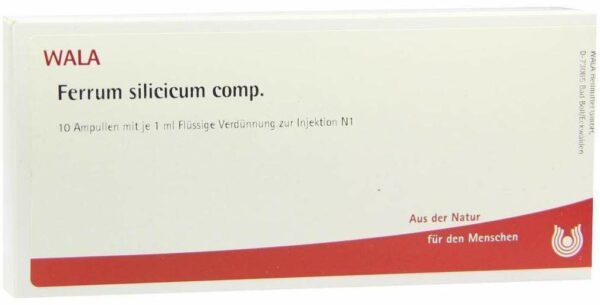 Wala Ferrum Silicium comp. 10 x 1 ml Ampullen