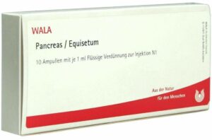 Wala Pancreas- Equisetum 10 x 1 ml Ampullen