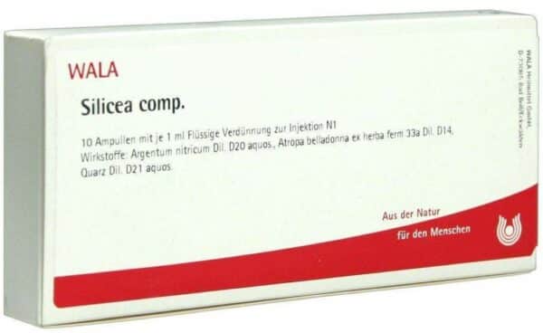 Wala Silicea comp. 10 x 1 ml Ampullen