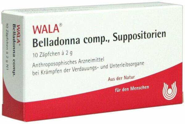 Wala Belladonna comp. Suppositorien 10 x 2 g