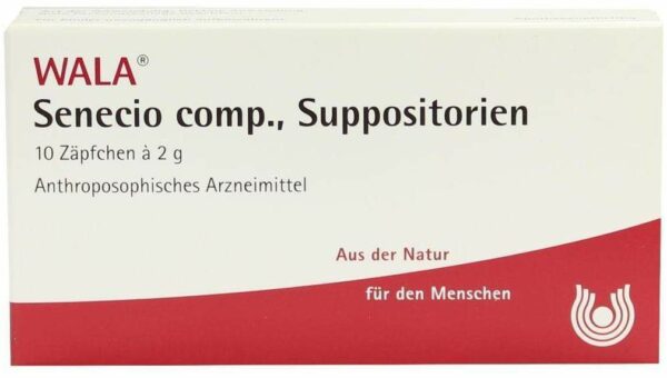 Wala Senecio comp. Suppositorien 10 x 2 g