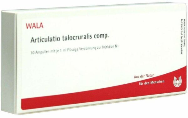 Wala Articulatio talocruralis comp. 10 x 1 ml Ampullen