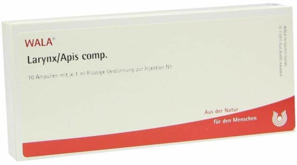 Wala Larynx Apis comp. 10 x 1 ml Ampullen