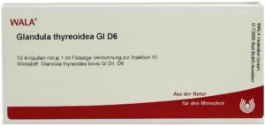 Wala Glandula thyreoidea Gl D6 10 x 1 ml Ampullen