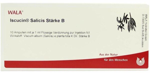 Wala Iscucin Salicis Stärke B 10 x 1 ml Ampullen