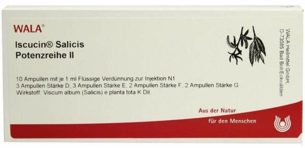 Wala Iscucin Salicis Potenzreihe II 10 x 1 ml Ampullen