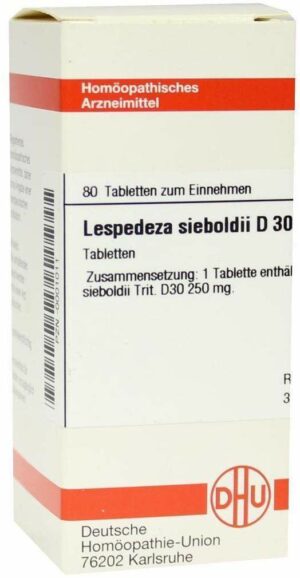 Lespedeza Sieboldii D 30 Tabletten