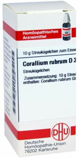 Corallium Rubrum D 30 Globuli