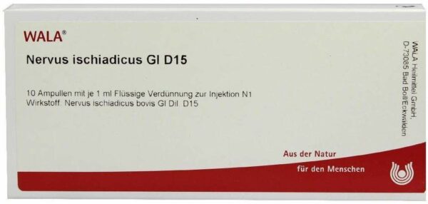 Wala Nervus ischiadicus Gl D15 10 x 1 ml Ampullen