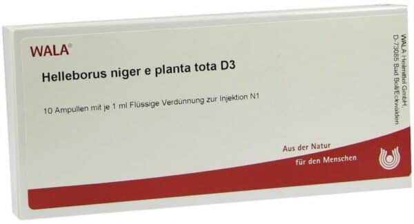 Wala Helleborus niger e planta tota D3 10 x 1 ml Ampullen