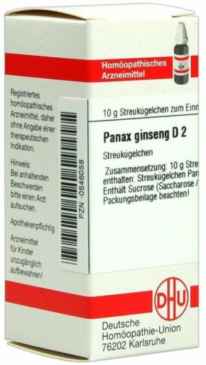 Panax Ginseng D 2 Globuli