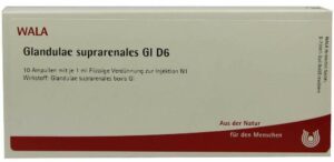 Wala Glandulae suprarenales Gl D6 10 x 1ml Ampullen