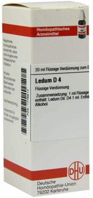 Ledum D4 Dhu 20 ml Dilution