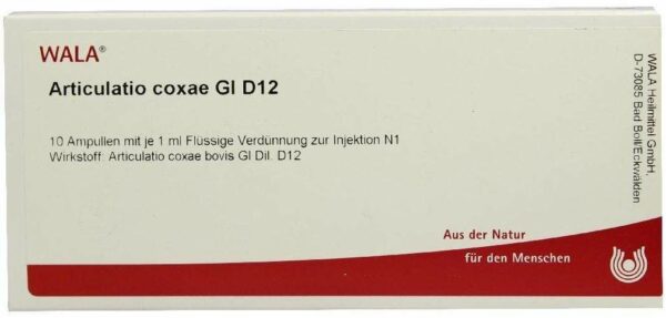 Wala Articulatio coxae Gl D12 10 x 1 ml Ampullen