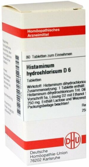 Histaminum Hydrochloricum D 6 Tabletten