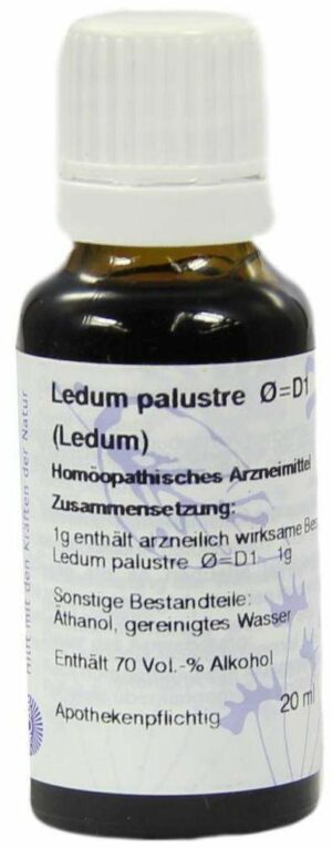 Ledum Urtinktur D1 Hanosan 20 ml Dilution