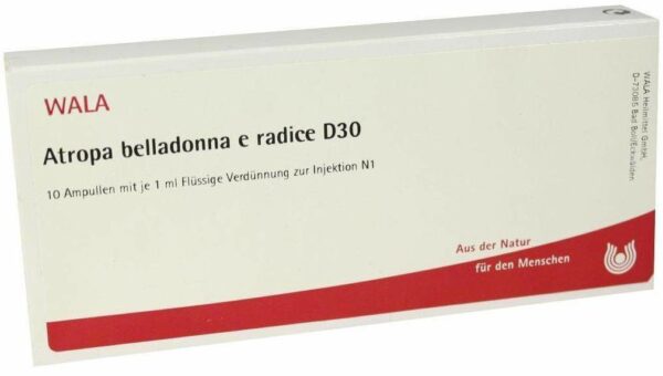 Wala Atropa belladonna e radice D30 10 x 1 ml Ampullen