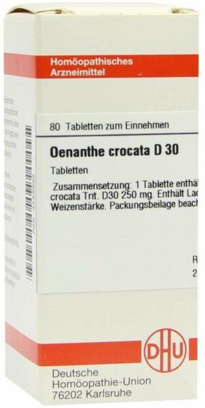 Oenanthe Crocata D 30 Tabletten