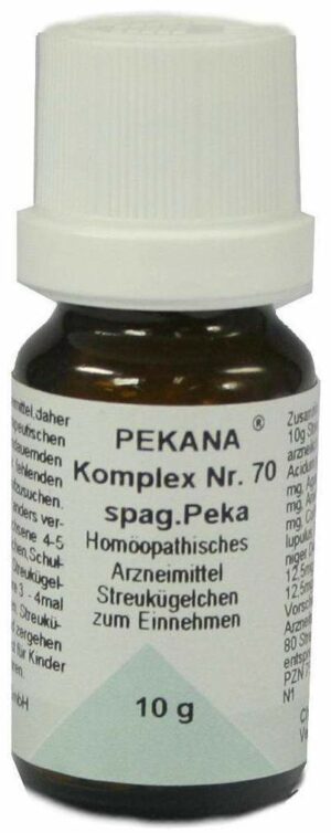 Pekana Komplex Nr.70 10 G Globuli