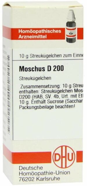 Moschus D 200 Globuli