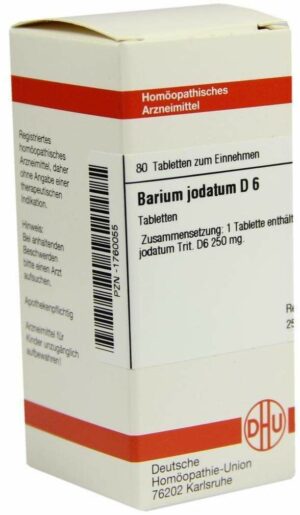 Barium Jodatum D 6 Tabletten