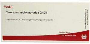 Wala Cerebrum regio motorica Gl D5 10 x 1 ml Ampullen