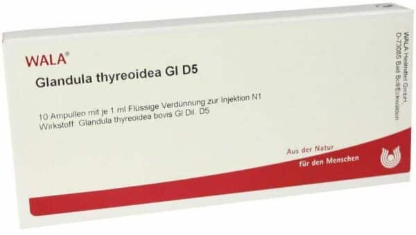 Wala Glandula thyreoidea Gl D5 10 x 1 ml Ampullen