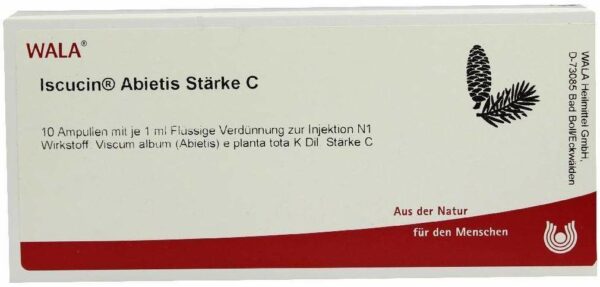 Wala Iscucin Abietis Stärke C 10 x 1 ml Ampullen