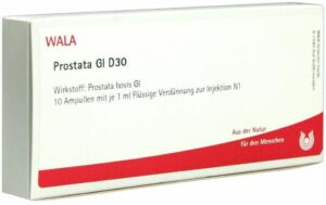 Wala Prostata Gl D30 10 x 1 ml Ampullen