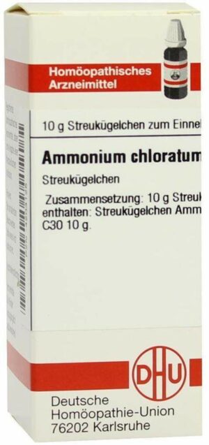 Ammonium Chloratum C 30 Globuli