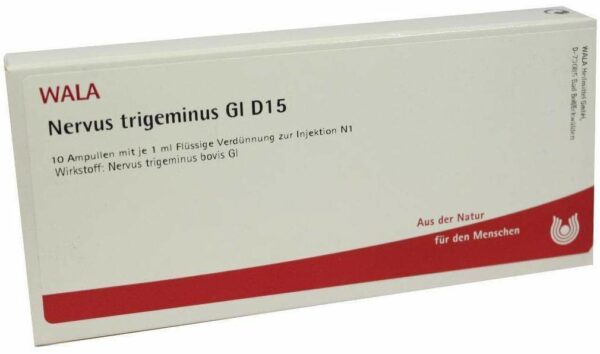 Wala Nervus trigeminus Gl D15 10 x 1 ml Ampullen