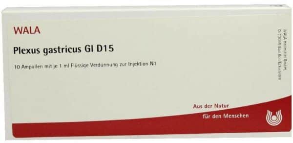 Wala Plexus gastricus Gl D15 10 x 1 ml Ampullen