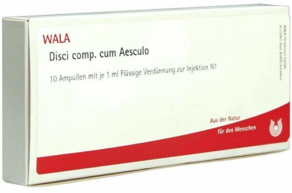 Wala Disci comp. cum Aescolo 10 x 1 ml Ampullen