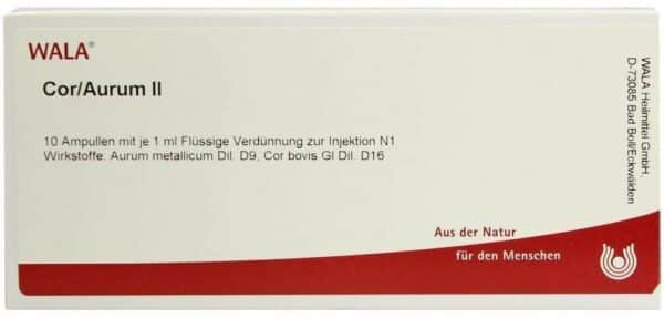 Wala Cor Aurum II 10 x 1 ml Ampullen