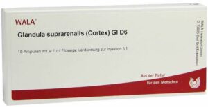 Wala Glandula suprarenalis Cortex Gl D6 10 x 1 ml Ampullen