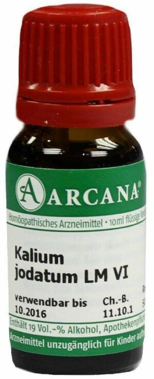 Kalium Jodatum Lm 6 Dilution 10 ml