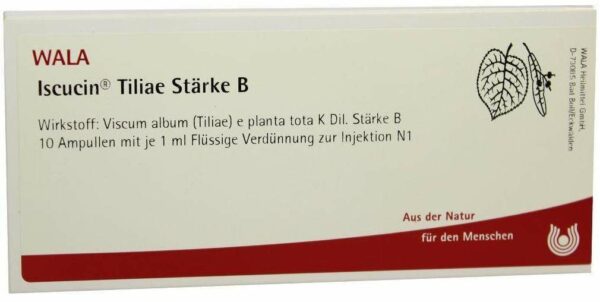 Wala Iscucin Tiliae Stärke B 10 x 1 ml Ampullen