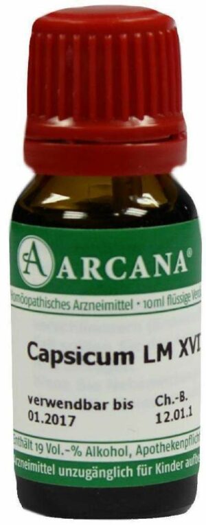 Capsicum Arcana Lm 18 Dilution