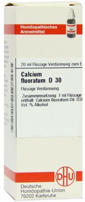 Calcium Fluoratum D30 20 ml Dilution