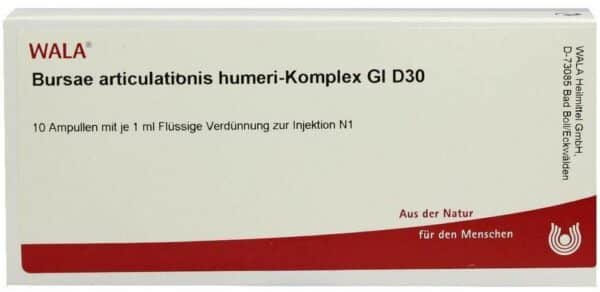 Wala Bursae articulationis humeri Komplex Gl D30 10 x 1 ml Ampullen