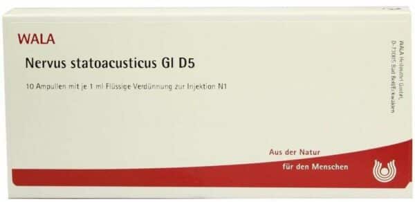 Wala Nervus statoacusticus Gl D5 10 x 1 ml Ampullen