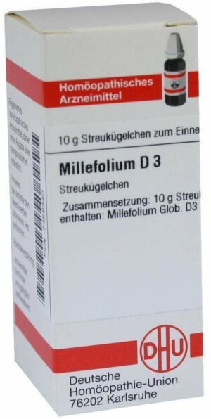 Millefolium D 3 Globuli 10 G