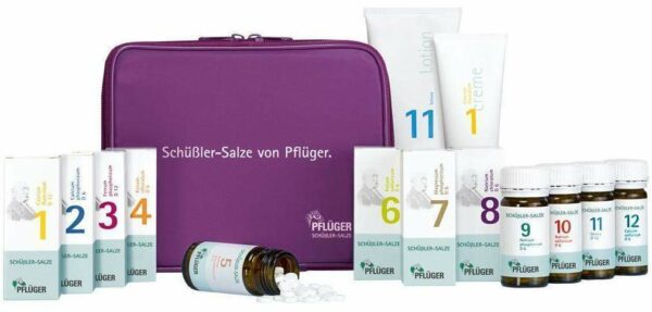 Biochemie Pflüger Set Haus- und Reiseapotheke Nr. 1-12 Tabletten