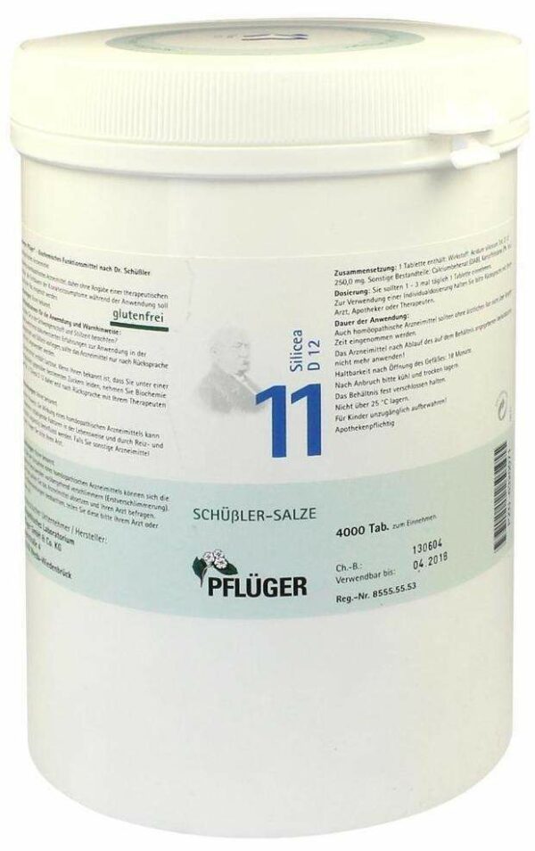 Biochemie Pflüger 11 Silicea D12 4000 Tabletten