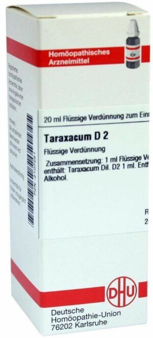 Taraxacum D2 Dilution 20 ml Dilution