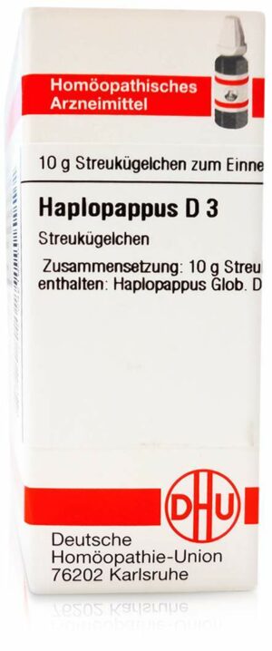 Haplopappus D 3 Globuli