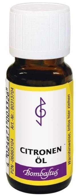 Citronenöl Bombastus 10 ml Ätherisches Öl