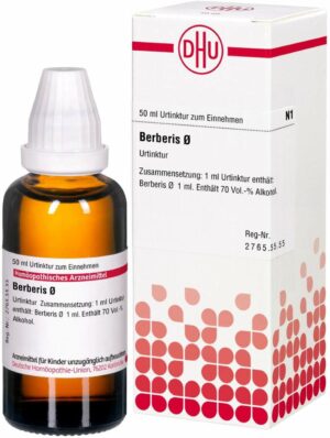 Berberis Urtinktur = D1 50 ml Dilution